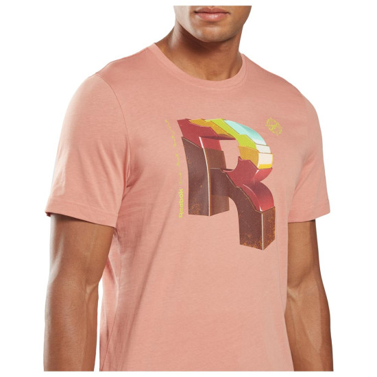 Reebok Ανδρική κοντομάνικη μπλούζα Reebok Ανδρική κοντομάνικη μπλούζα